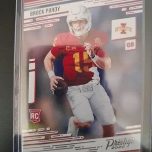BROCK PURDY ROOKIE CARD